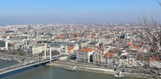 View of Budapest from Gellert Hill