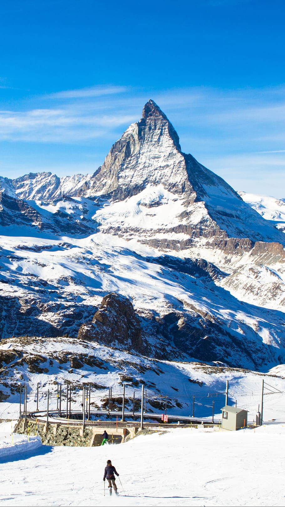 Matterhorn in the Alps of Switzerland